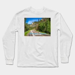 Spearfish Canyon Scenic Byway Long Sleeve T-Shirt